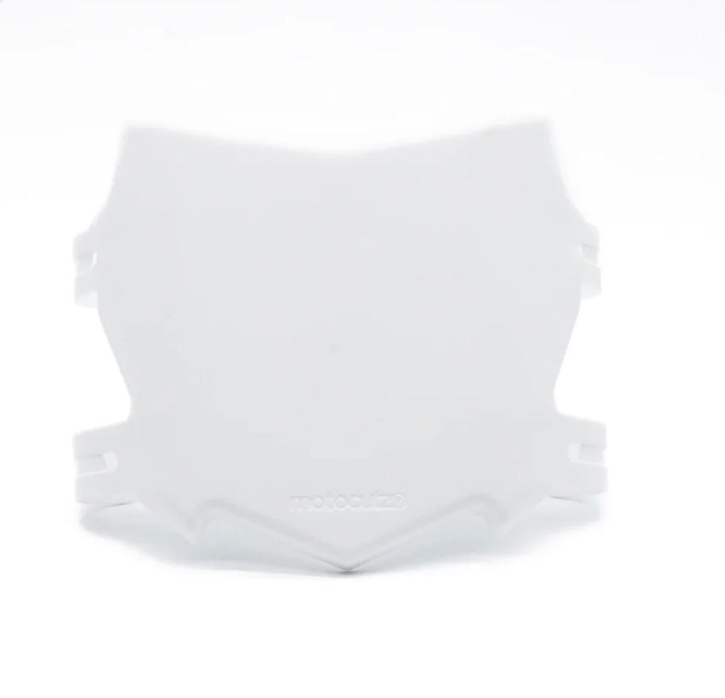 TG BUILT White Motocutz Plate