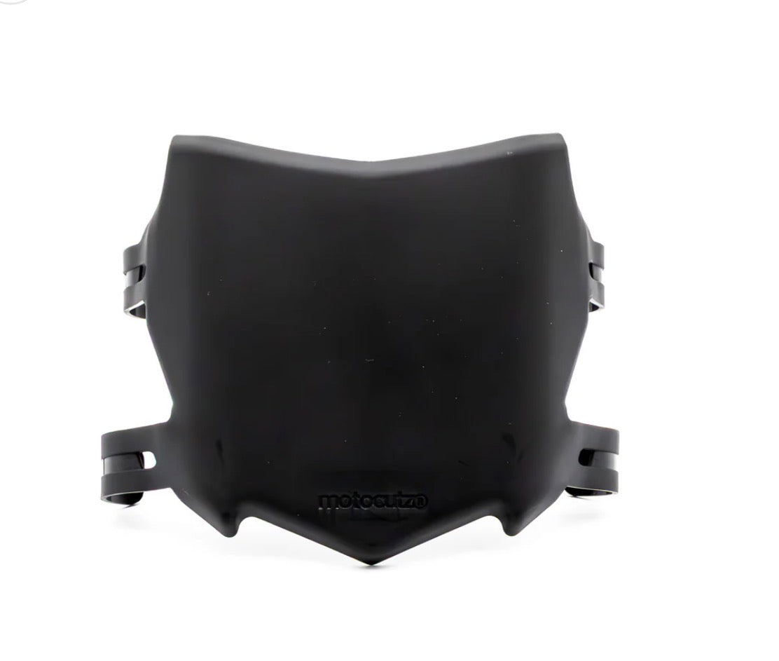 Black Motocutz Plate