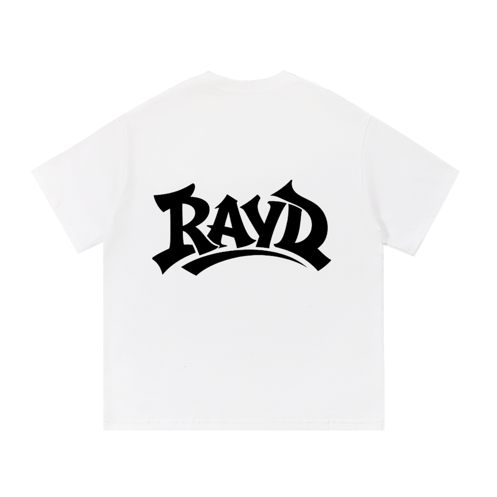 Rayd White Tshirt Graffiti Style